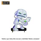 Totem de Mesa Personagem 1 Menino 10 12cm Displays Aniversário Mdf Adesivado