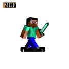 Totem de Mesa Princesa Verde 12cm Displays Aniversário Mdf Adesivado