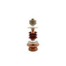 Totem de Vidro Decorativo Médio Colecao Dodaim 18x45cm
