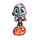 Totem Display Mdf Adesivado Cenário Halloween 65cm