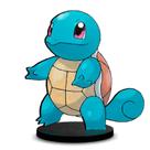 Totem Médio Boneco Pokémon Squirtle 14cm + Base