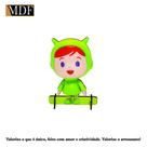 Totens de Mesa Menina Pocoy 12cm Displays Aniversário Mdf Adesivado