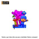 Totens de Mesa Turminha Menor Pocoy 20cm Displays Aniversário Mdf Adesivado