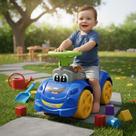 Totokinha Infantil Menino Azul com buzina, chave e peças