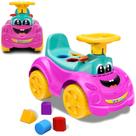 Totokinha Triciclo Andador Rosa Carrinho De Passeio Menina