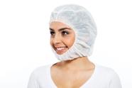 Touca Balaclava Curta Descartável Tnt 50 Un Proteção Total
