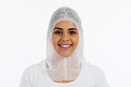 Touca Balaclava Longa Descartável Tnt 100 Un Proteção Total