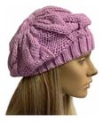 Touca Caída Tricô Gorro Boina Beanie Lã Masculina Feminina Macio Quentinho