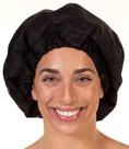 Touca de banho Hersome Premium para mulheres com cabelos longos preta Touca de banho Hersome Premium para mulheres com cabelos longos preta