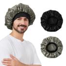 Touca de Cabelo Supaze Cetim de Seda 35 cm com Faixa Elástica - 2 unidades