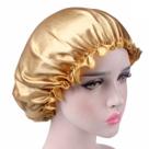 Touca de Cetim Dupla Face Cabelos Volumosos Anti Frizz Cores Sortidas