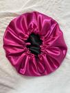 Touca De Cetim Rosa Pink Com Regulador Anti Frizz Dormir