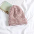 Touca De Inverno De Pele De Coelho Real Feminino ELASHOPP