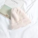 Touca De Inverno De Pele De Coelho Real Feminino ELASHOPP