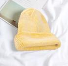 Touca De Inverno De Pele De Coelho Real Feminino ELASHOPP