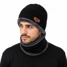 Touca De Inverno Gorro De Frio De Lã Toca Gola Cachecol unissex infantil adulto forrado quentinho Touca De Inverno Gorro De Frio De Lã Toca Gola Cachecol unissex infantil adulto forrado quentinho