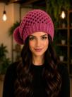 Touca De Lã Feminina Att Sem Dobra Com Pompom Várias Cores