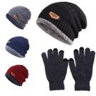 Touca De Lã Gorro Adulto Frio Inverno Forrada Luva Touch