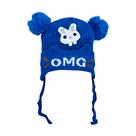 Touca de lã Gorro Infantil Coelho Menina Com Pom Pom Forro de pelucia Antialergico Touca de lã Gorro Infantil Coelho Menina Com Pom Pom Forro de pelucia Antialergico