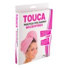 Touca de Microfibra Pós-Banho Rosa - Jolitex Ternille
