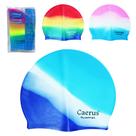 Touca de natacao de silicone adulto tamanho unico caerus summer