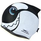 Touca De Natação Gold Sports Kids Happy Shark De Silicone