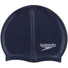 Touca de Natação Speedo Silicone Lisa Marinho