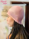 Touca de silicone para mechas rosa sem alca (romana)