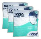 Touca Descartável Sanfonada 100u Kit 3