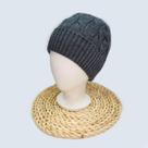 Touca Feminina De Inverno Gorro De Trança Confortável De Lã Ideal Para Passeio