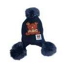 Touca Forrada Infantil com Pompom