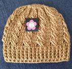 Touca/gorro de crochê