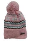 Touca Gorro de Lã com Pompom Adulto Inverno Frio Tricô