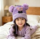 Touca Gorro Desenho De Ratinho Com Pompom Tampa Olhea Forrada Para Infantil (6mes-6anos) Touca Gorro Desenho De Ratinho Com Pompom Tampa Olhea Forrada Para Infantil (6mes-6anos)