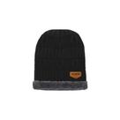 Touca Gorro Forrada Peluciada Inverno Quente Lã Masculina