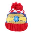 Touca Gorro Infantil Vermelha Aviador Colorida Tamanho Único