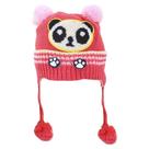 Touca Gorro Infantil Vermelha Panda Tamanho Único