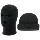 Touca Gorro Lã Preta Ninja Motoqueiro Balaclava - Classe