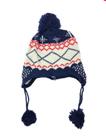 Touca infantil azul pompom. comprar e usar