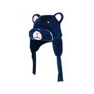 Touca Infantil de Pelúcia Ursinho Touca Infantil de Pelúcia Ursinho