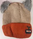 Touca Infantil Gorro Beanie Inverno Dois Pompom Grosso