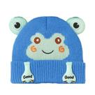 Touca infantil gorro pompom bichinhos sapinho forrada de pelinho de lã menino e menina criança bebê Touca infantil gorro pompom bichinhos sapinho forrada de pelinho de lã menino e menina criança bebê
