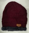 touca Inverno com Forrado Pelúcia Gorro Beanie Proteção Frio