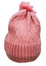 Touca Inverno Feminina Grosso Forrada lisa Com Pompom Proteção Frio