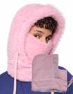 Touca Inverno Forrada Pelúcia Quente Ajustável Unissex Touca Inverno Forrada Pelúcia Quente Ajustável Unissex