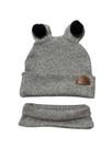 Touca para bebê /criança Inverno gorro com cachecol Touca para bebê /criança Inverno gorro com cachecol