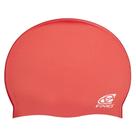 Touca para Natação de Silicone Lisa Vermelho