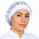 Touca Redinha De Cabelo Para Chef Cozinha Restaurante Padaria Chapéu Unissex Telinha Rede Cozinheiro