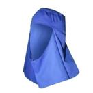 Touca Soldador Brim Azul com Elástico e tiras autocolantes