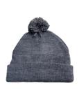 Touca Trico Gorro Inverno Bebê Rosa com Pompom